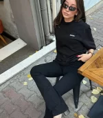 Siyah NNASH T-shirt - Görsel 3